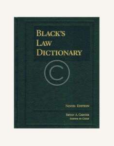 Law Dictionary. Ninth Edition