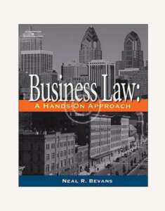 N.Bevans. Business Law